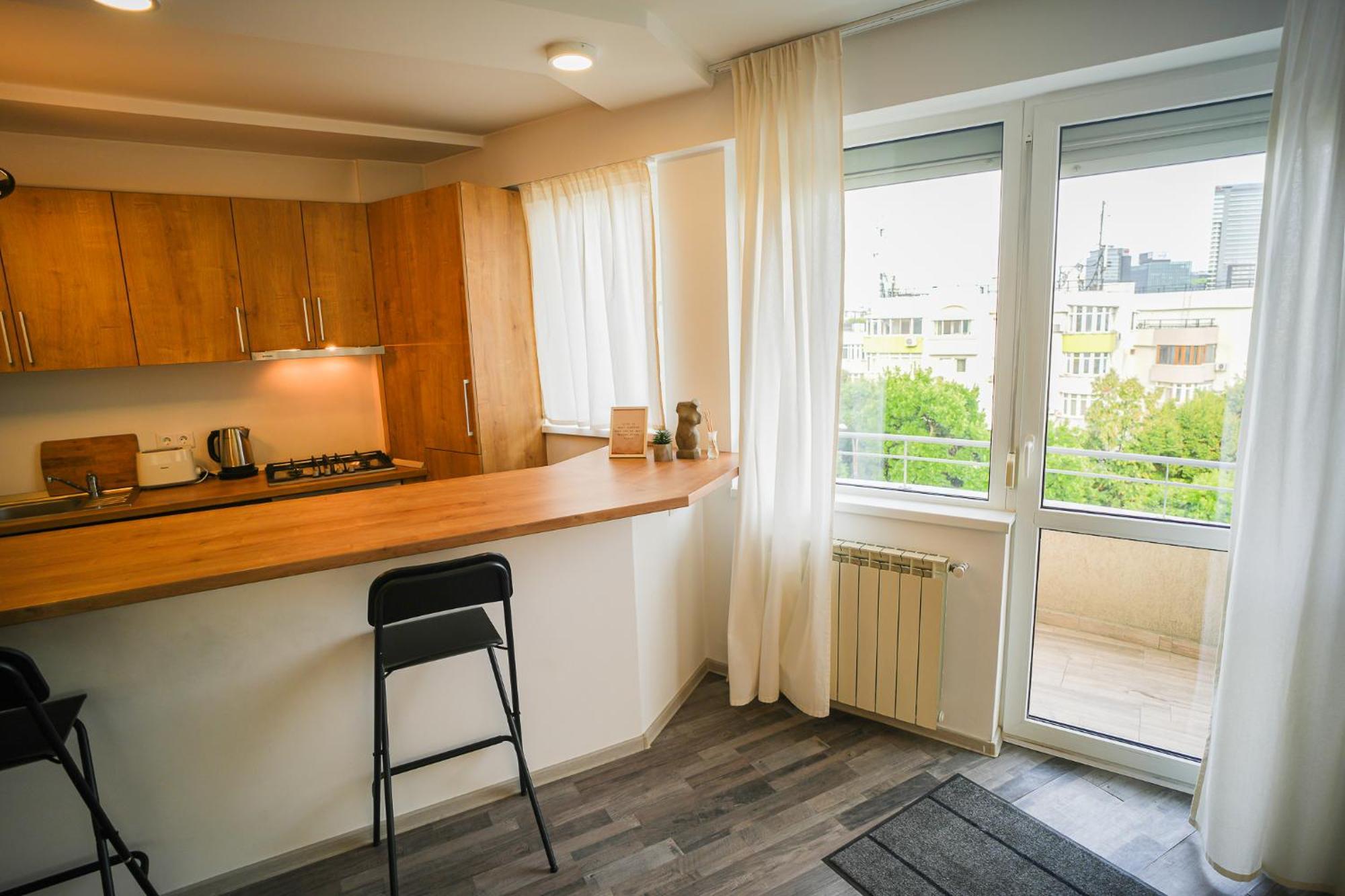 Penthouse With Huge Rooftop Terrace & City View Bucureşti Exterior foto