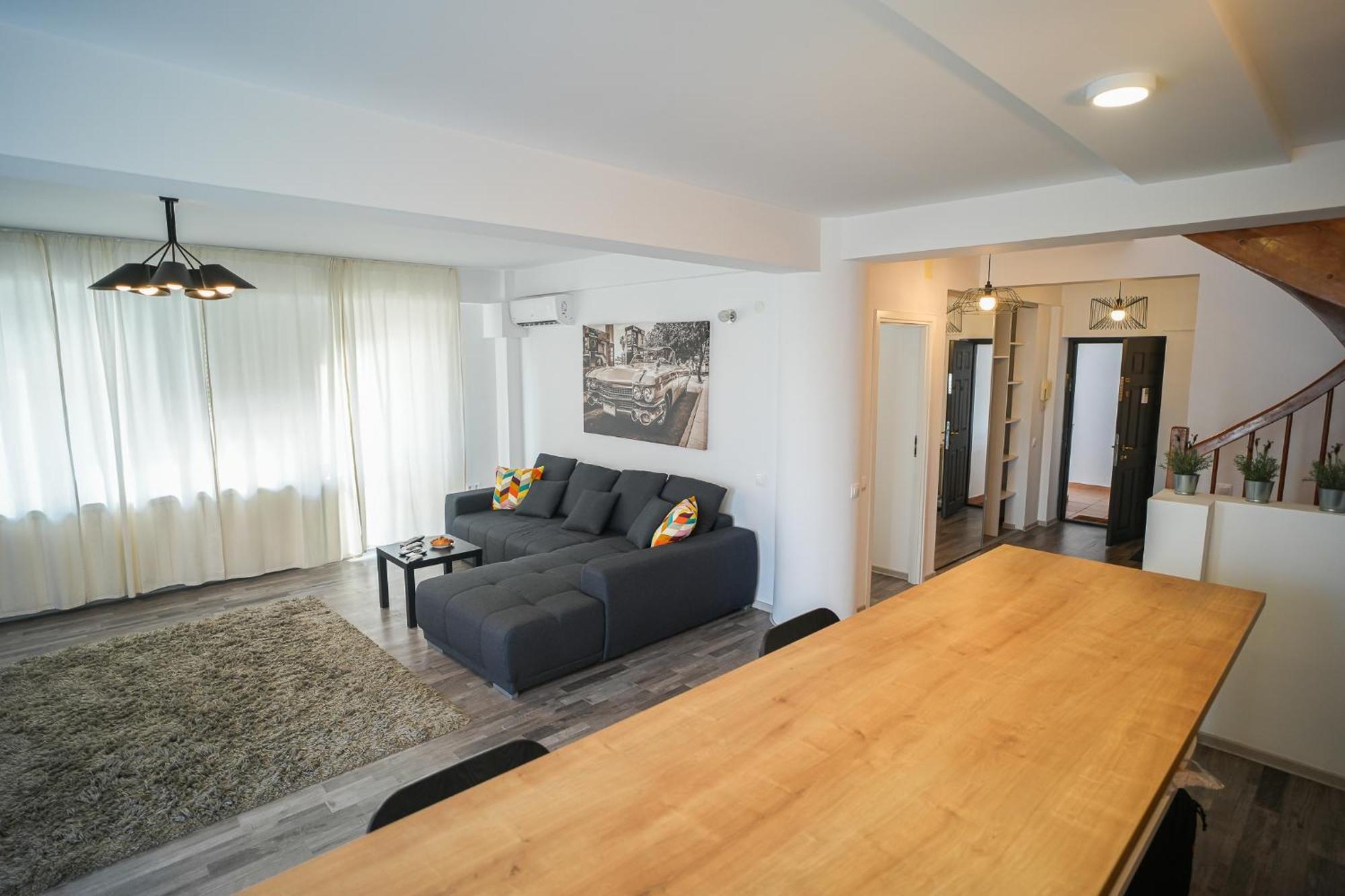 Penthouse With Huge Rooftop Terrace & City View Bucureşti Exterior foto