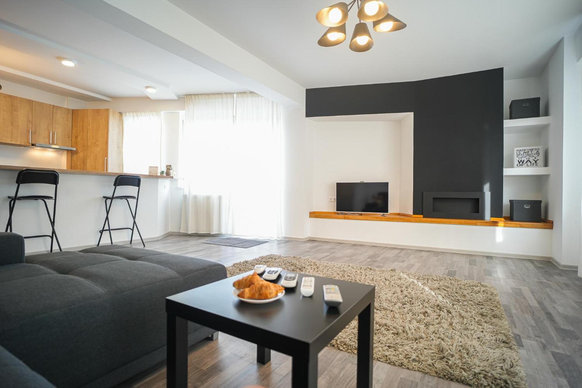 Penthouse With Huge Rooftop Terrace & City View Bucureşti Exterior foto